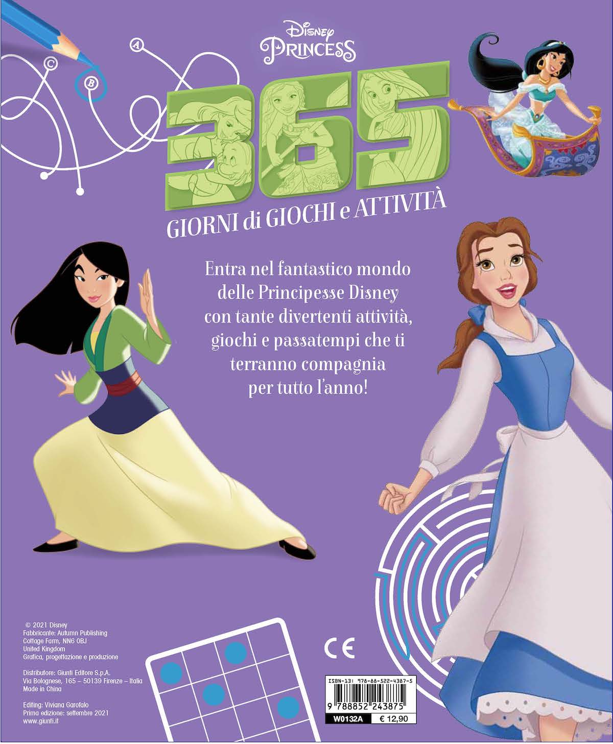 365 Giorni di giochi e attività Disney Princess. Divertiti ogni giorno dell'anno insieme alle tue Principesse preferite - Image 2