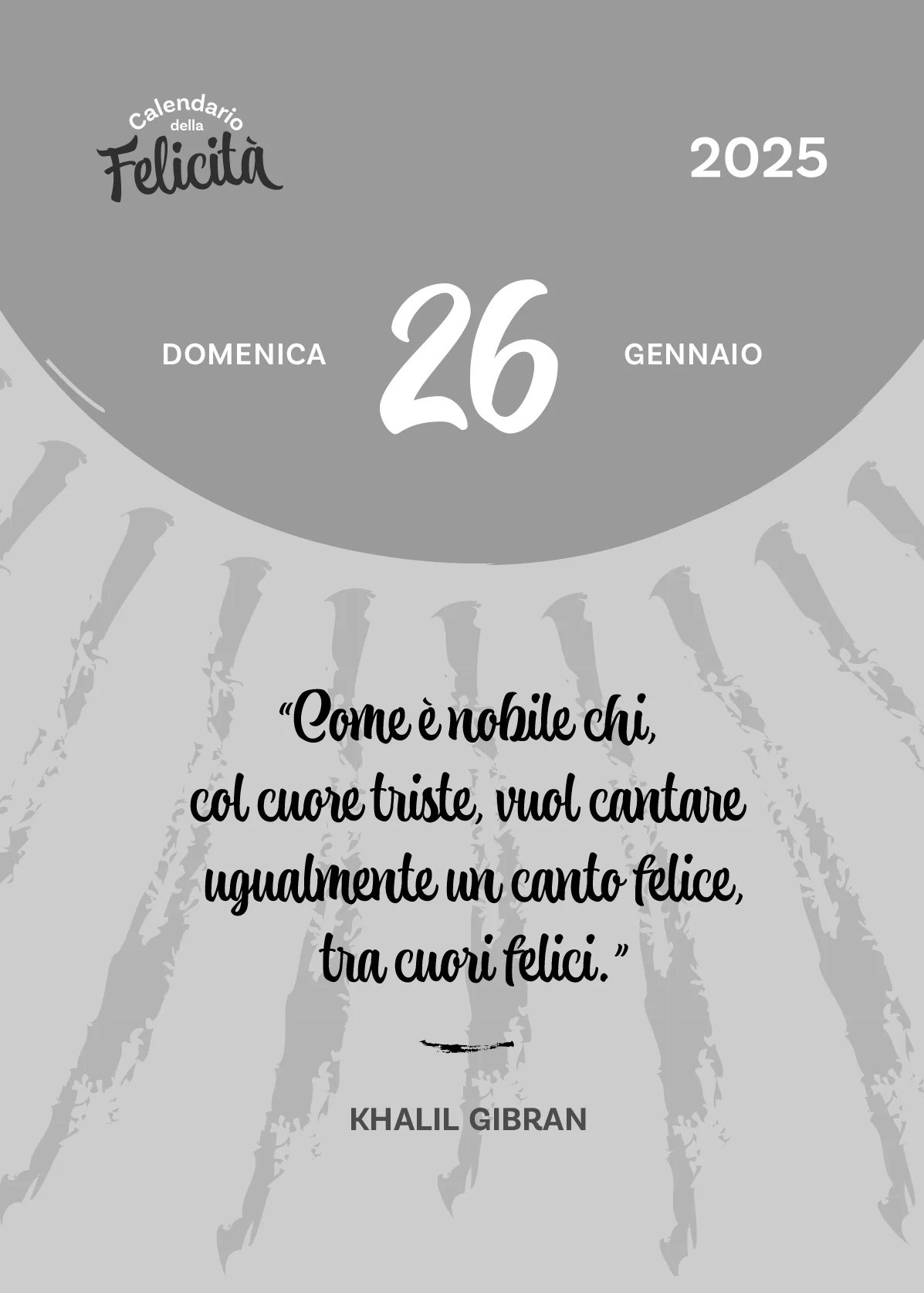 Calendario della Felicità 2025 da tavolo (10 x 14 cm) - Image 3
