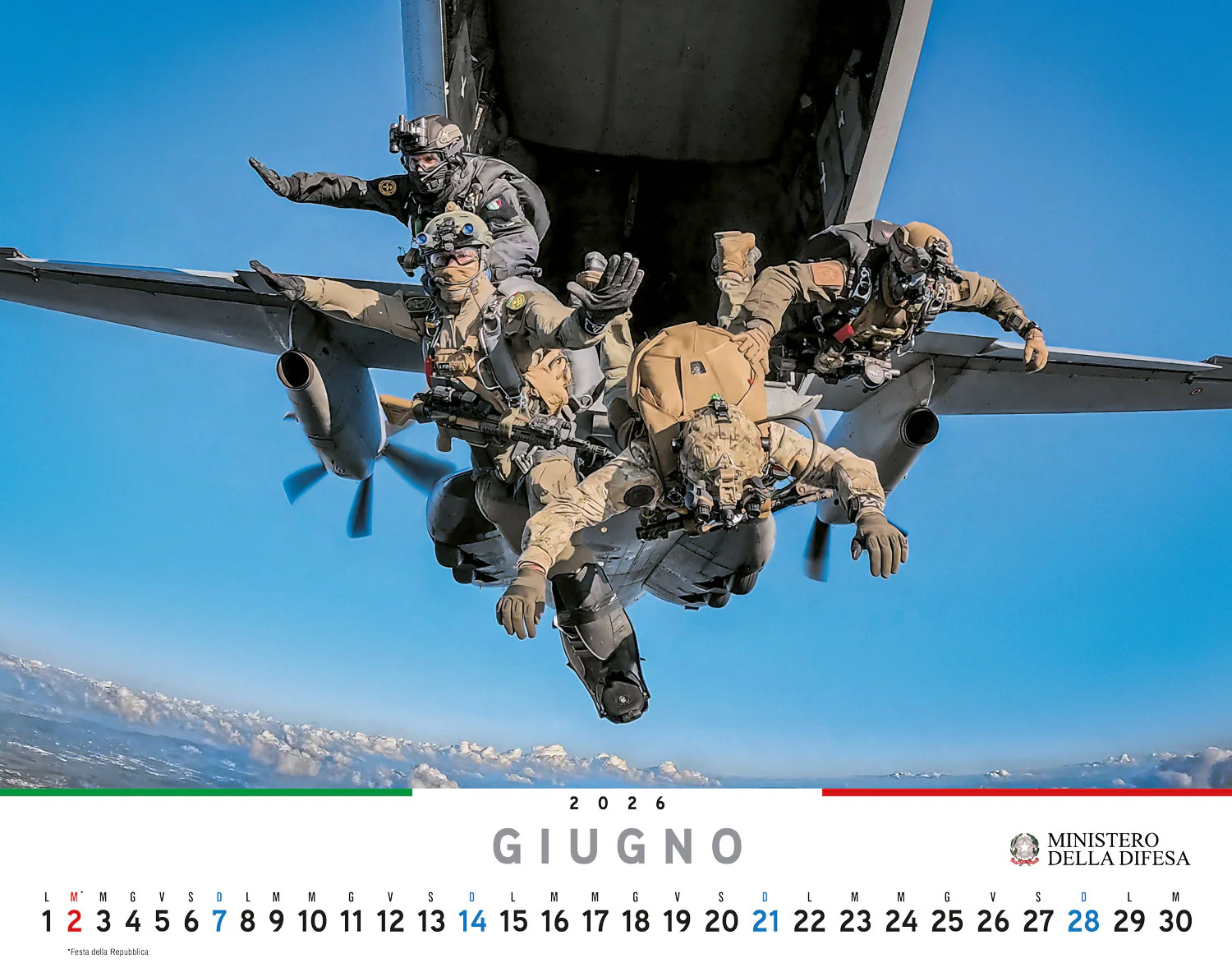 Calendario Difesa 2026 - da parete . La forza che unisce - Image 3