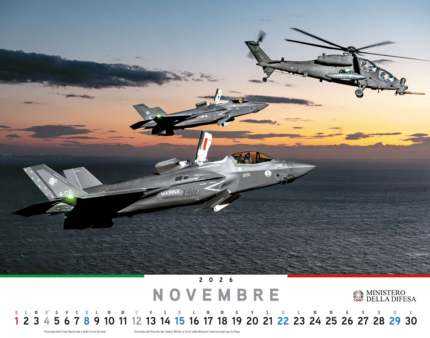 Calendario Difesa 2026 - da parete . La forza che unisce - Image 5