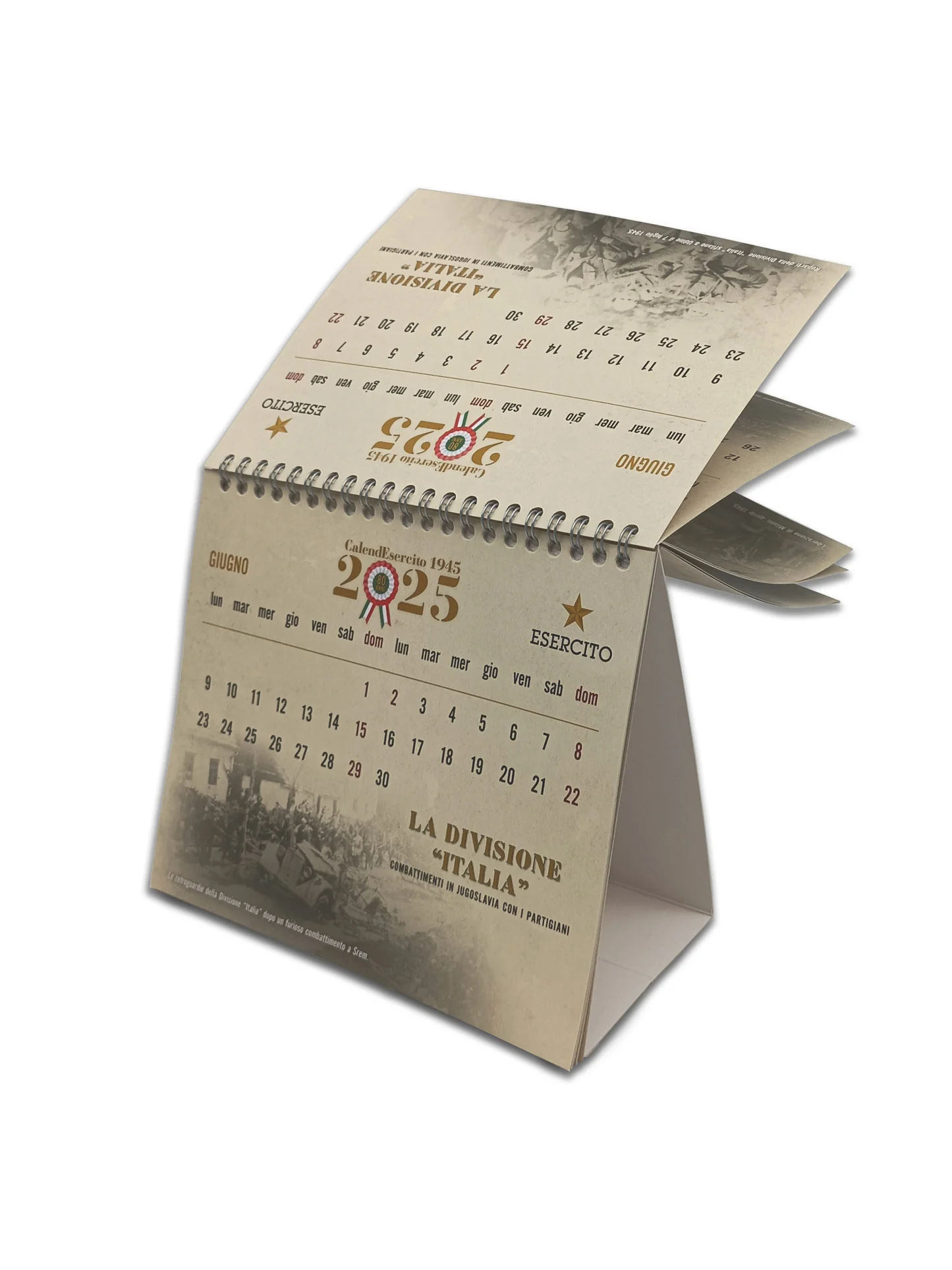 Calendario Esercito Italiano 2025 - da tavolo - Image 3