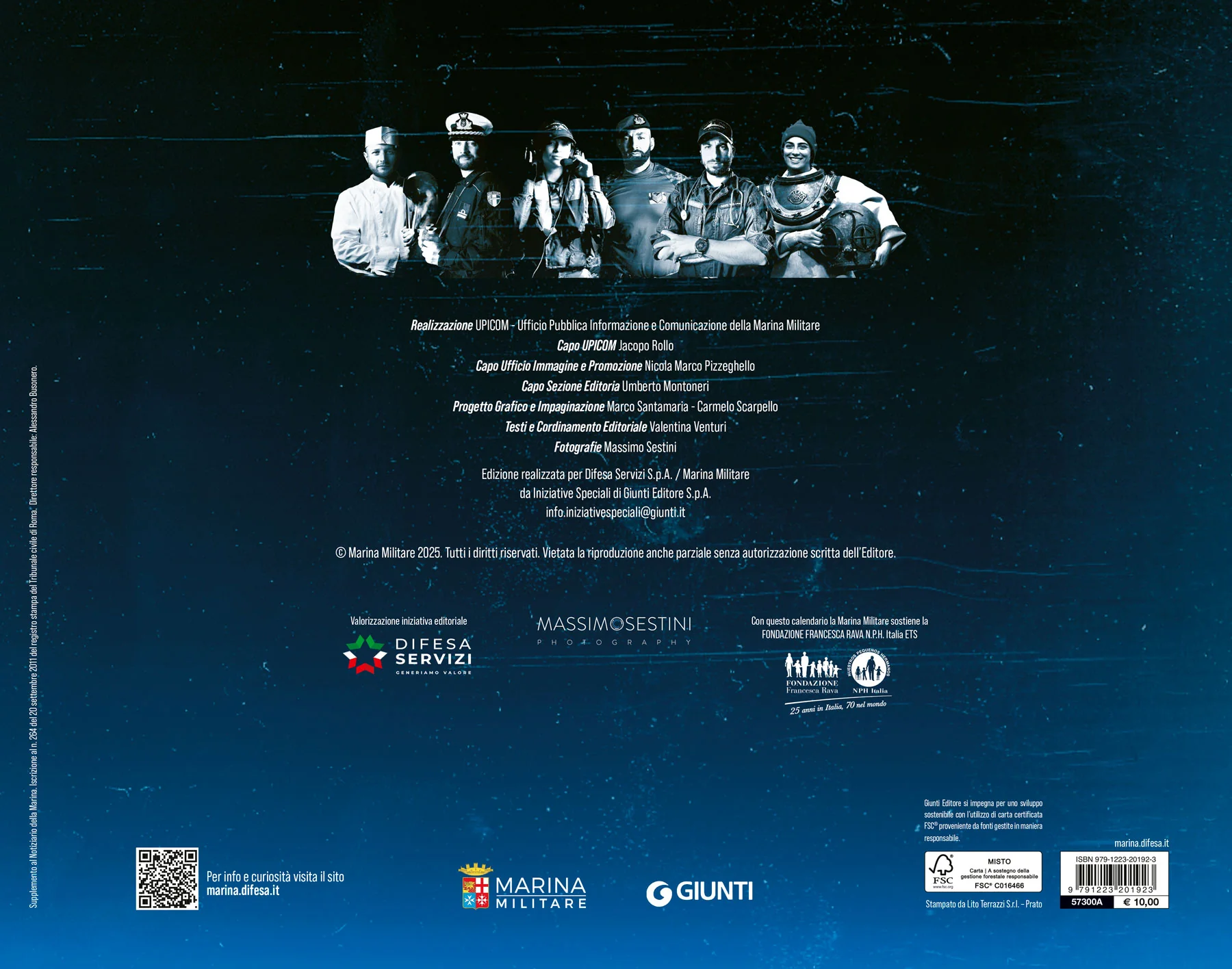 Calendario Marina Militare 2025 - da parete. Volti e sorrisi - Image 2