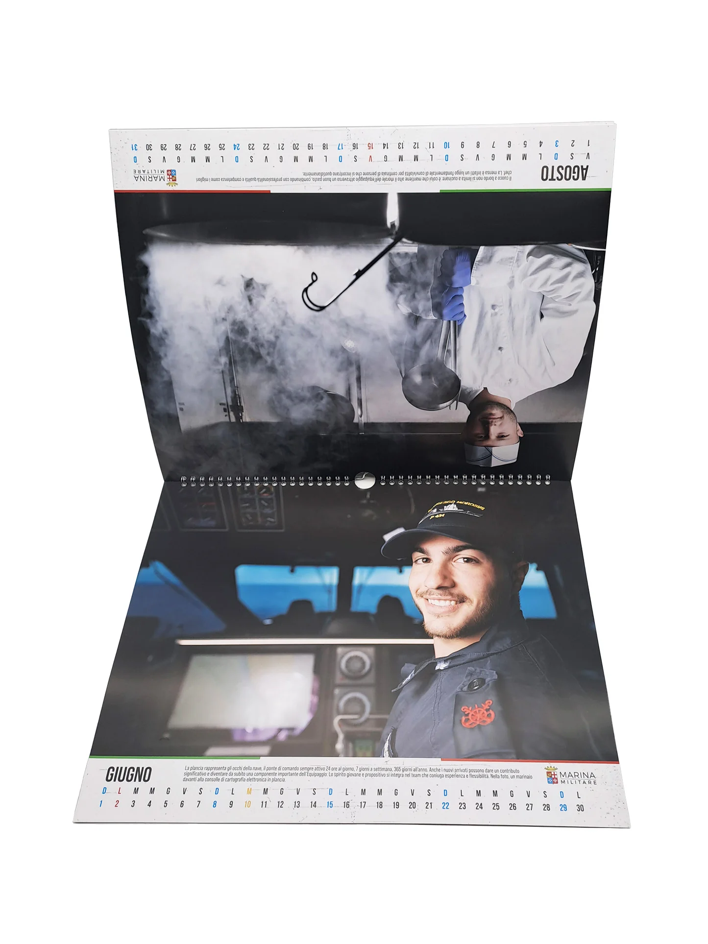 Calendario Marina Militare 2025 - da parete. Volti e sorrisi - Image 3