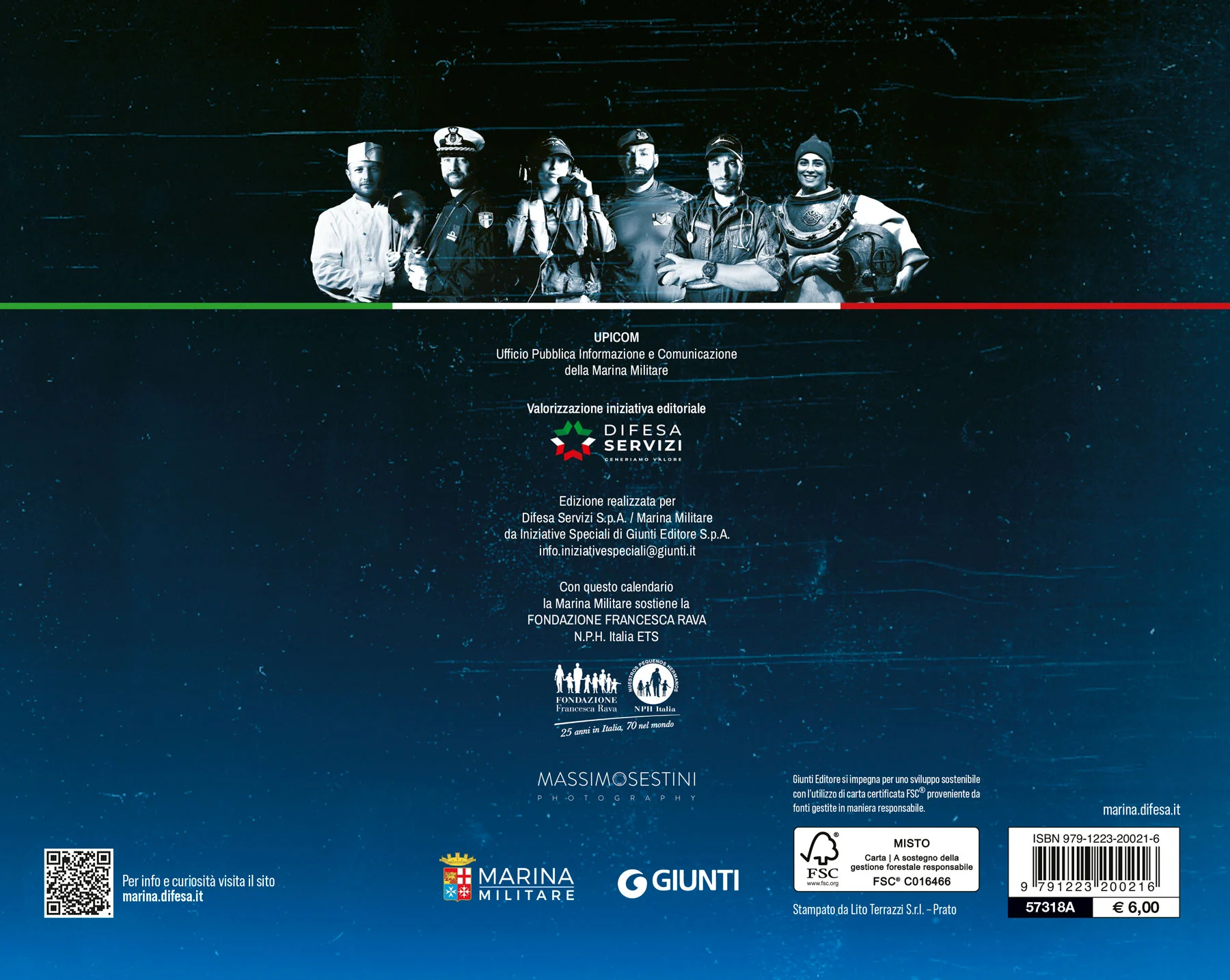 Calendario Marina Militare 2025 - da tavolo. Volti e sorrisi - Image 2