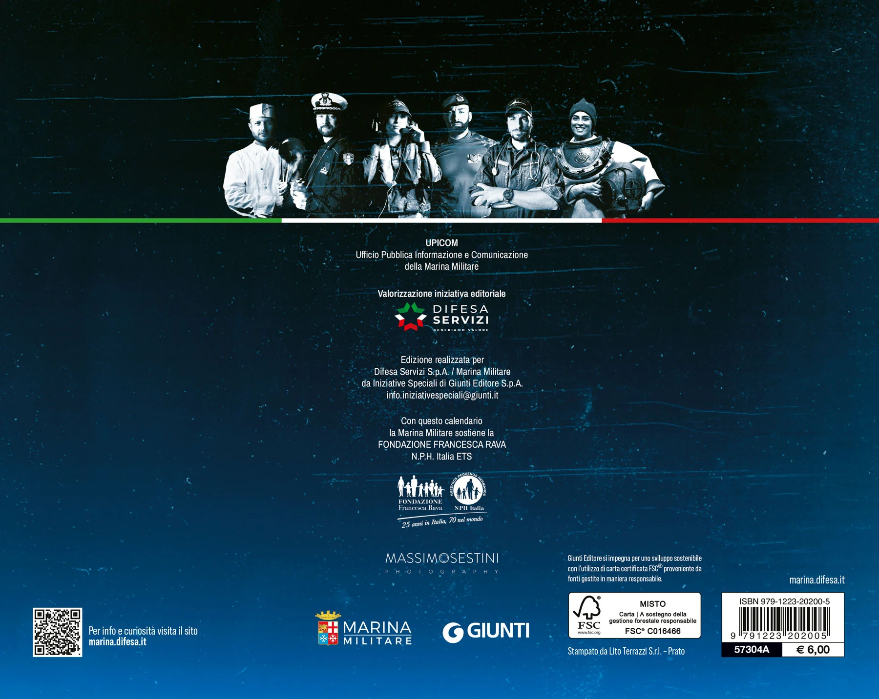 Calendario Marina Militare 2025 - da tavolo. Volti e sorrisi - Image 2