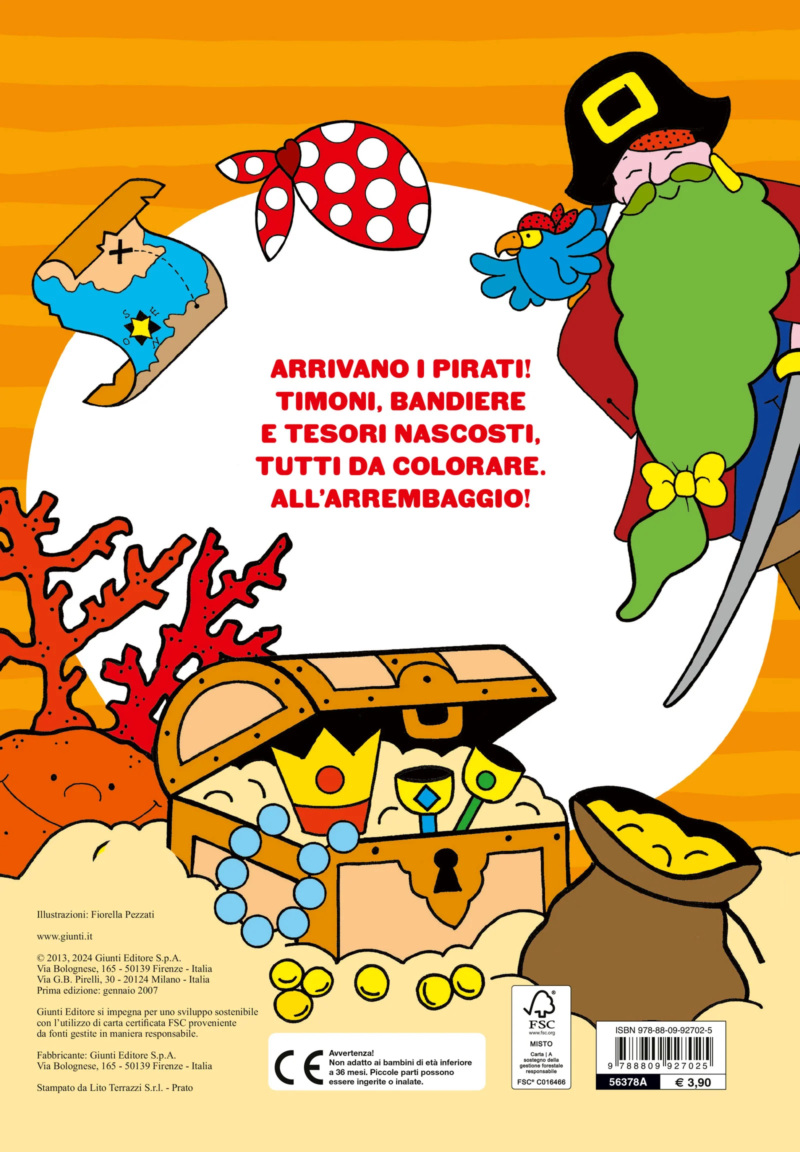 Colora e gioca con i pirati. Con stickers - Image 2