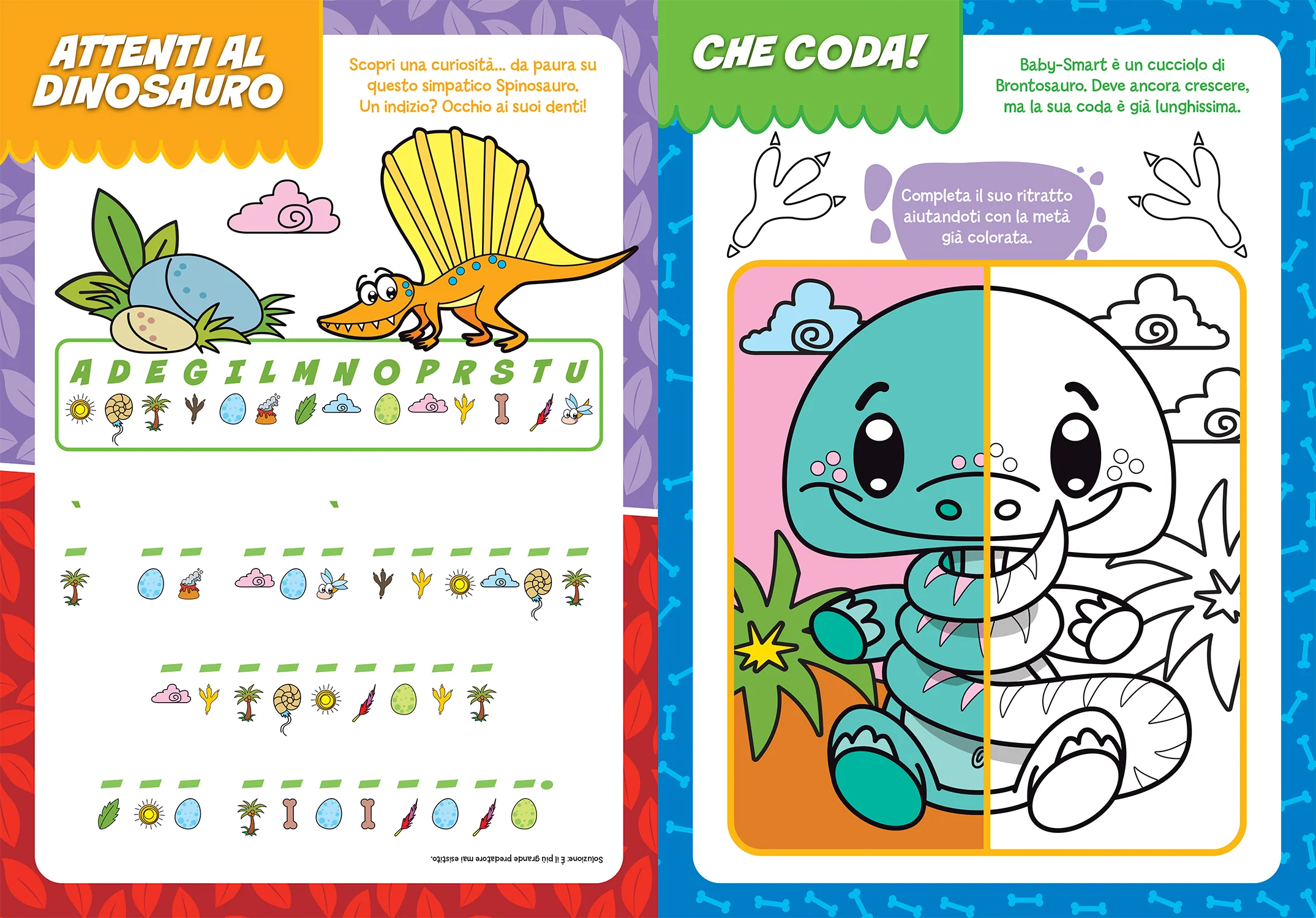 Dinosimpa. Gioca & Colora. Nel mondo dei dinosauri - Image 3