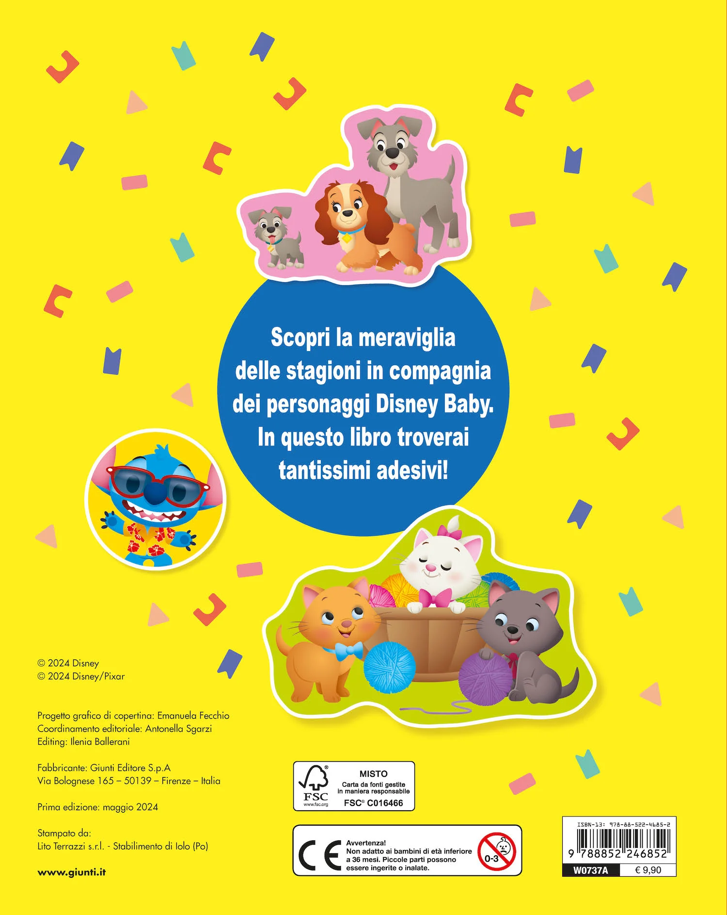 Disney Baby Super Staccattacca. Gioca, attacca, impara! Con più di 140 adesivi - Image 2