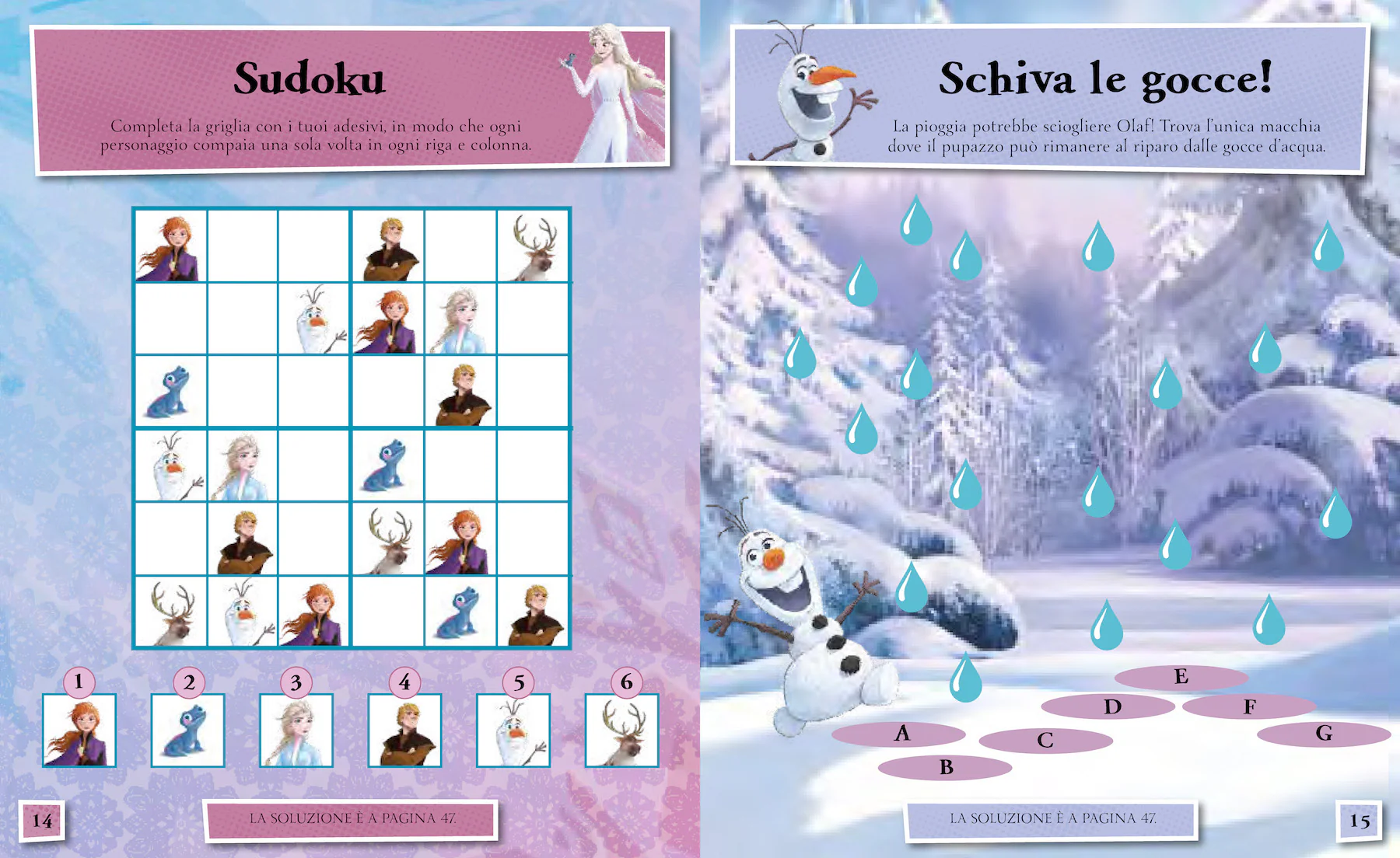Frozen Mega Sticker. Con tanti adesivi, giochi, attività - Image 3