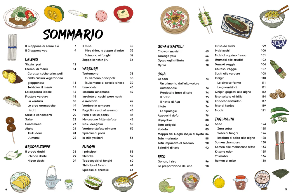 GIAPPONE VEG. . RICETTE VEGETARIANE DI ZUPPE, SUSHI, NOODLES, TEMPURA, ONIGIRI - Image 5