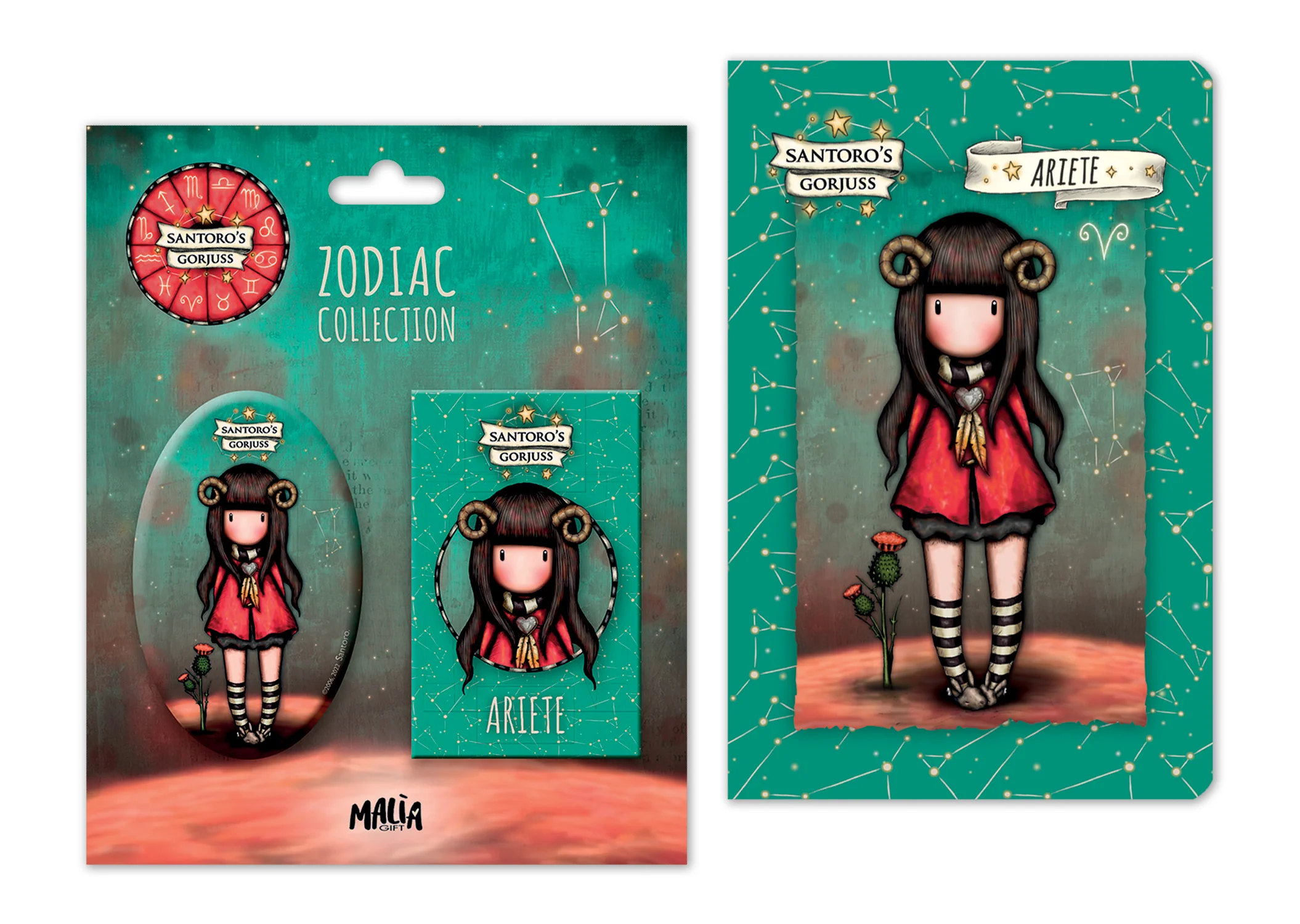 Gorjuss Zodiaco. Gift Box. Ariete - Image 3