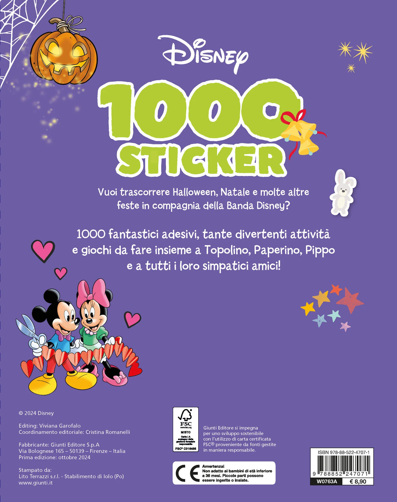Halloween e altre feste 1000 Sticker. Tanti giochi e attività - Image 2