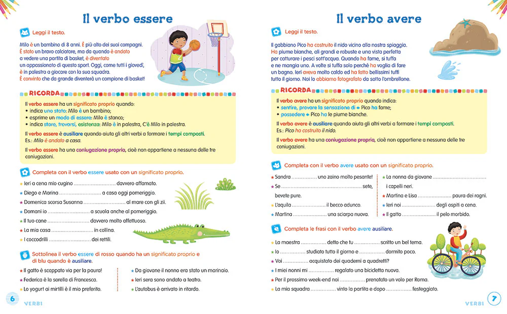 Imparo i verbi. Tante attività e giochi per non sbagliare più! - Image 4
