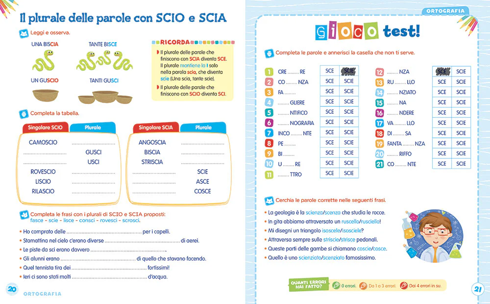 Imparo l'ortografia. Tante attività e giochi per non sbagliare più! - Image 2