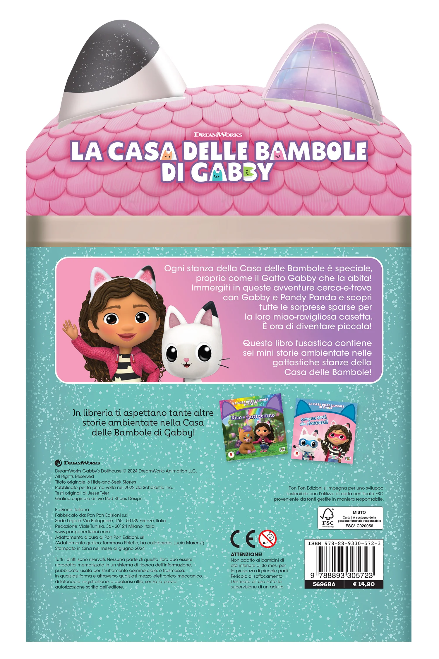 Libro Casetta Gabby. Sei storie cerca-e-trova - Image 2