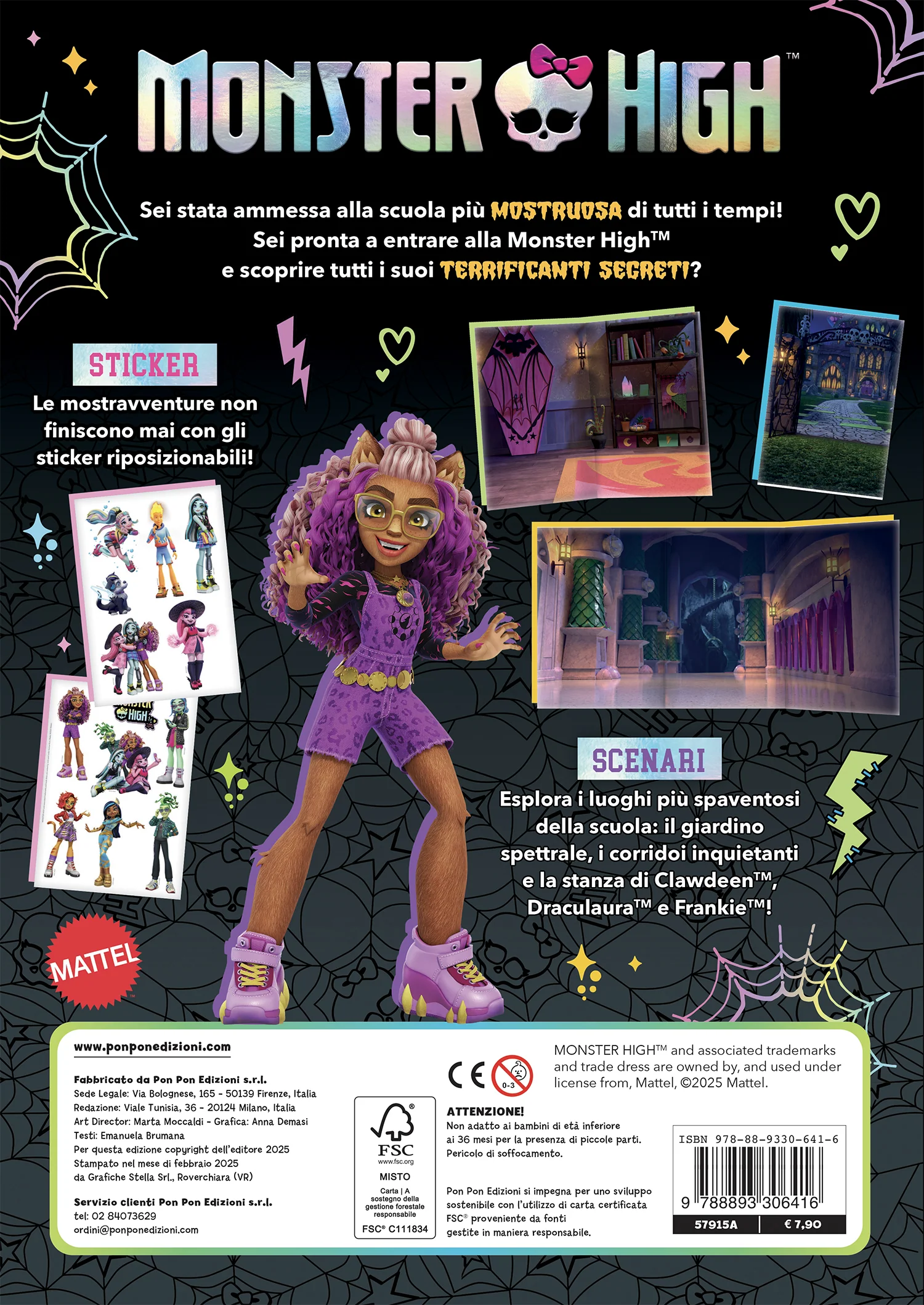 Monster High. Scenari sticker. Un college da brividi! - Image 2
