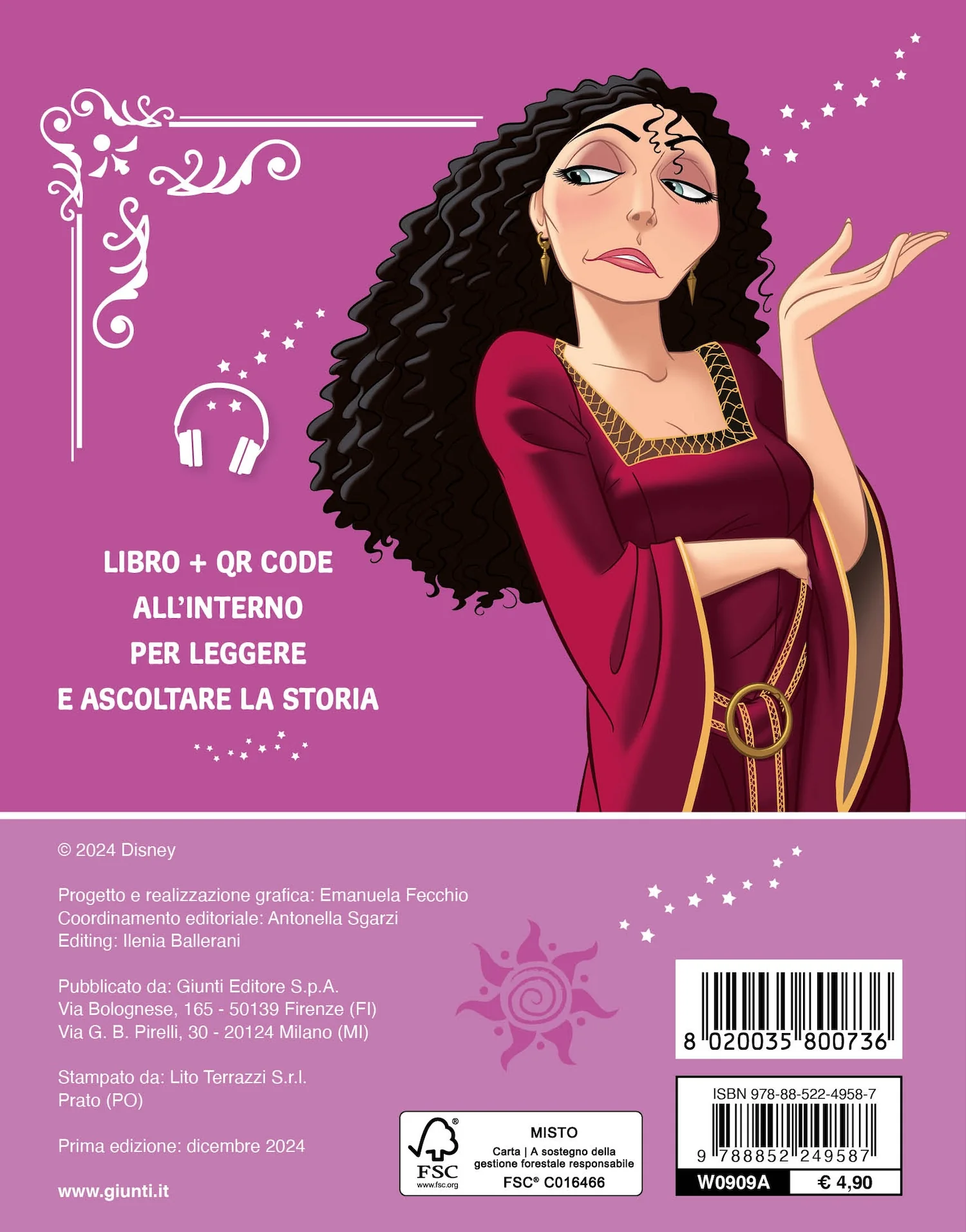 Rapunzel Leggi e Ascolta QR Code - Image 2
