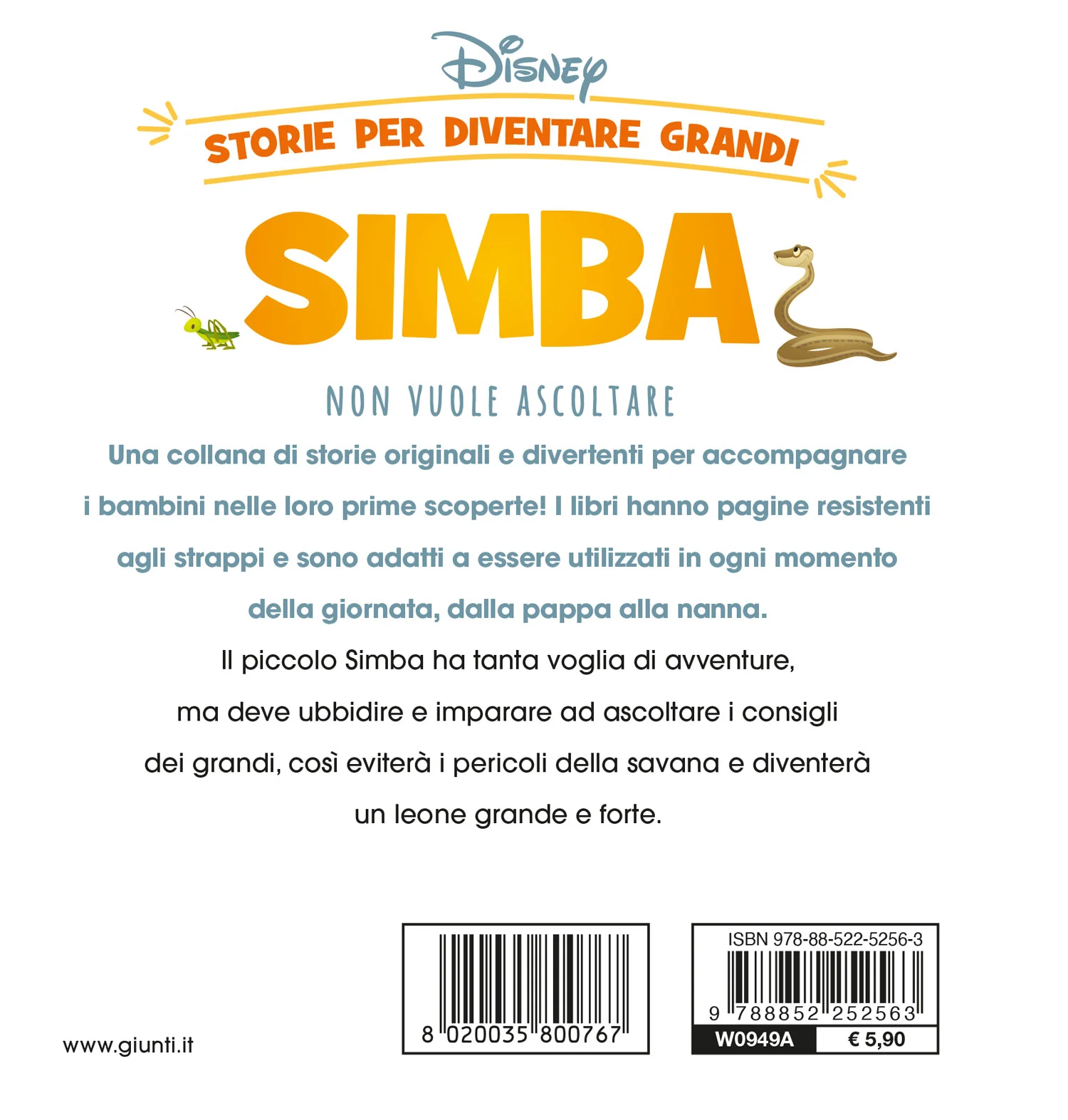 Simba Non vuole ascoltare Storie per diventare grandi - Image 2