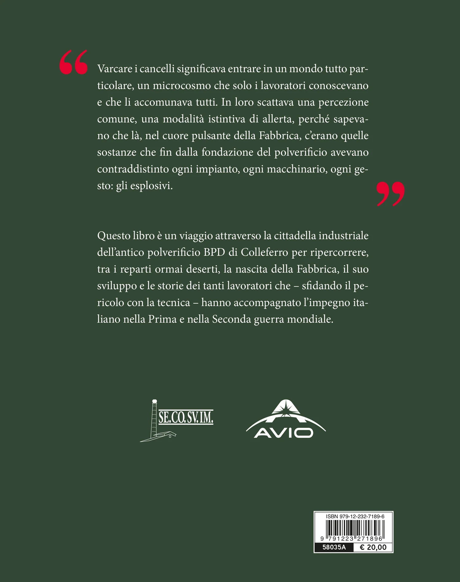 Un territorio per la Fabbrica e una Fabbrica per il territorio . Viaggio nell'antico polverificio BPD dalla fondazione al secondo dopoguerra - Image 2