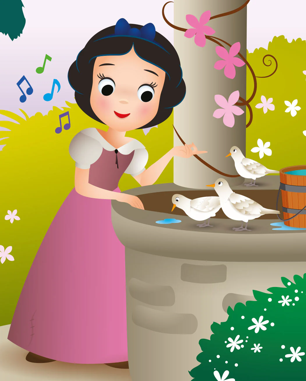 Una dolce Principessa Sagomini Disney - Biancaneve e i Sette Nani - Image 4